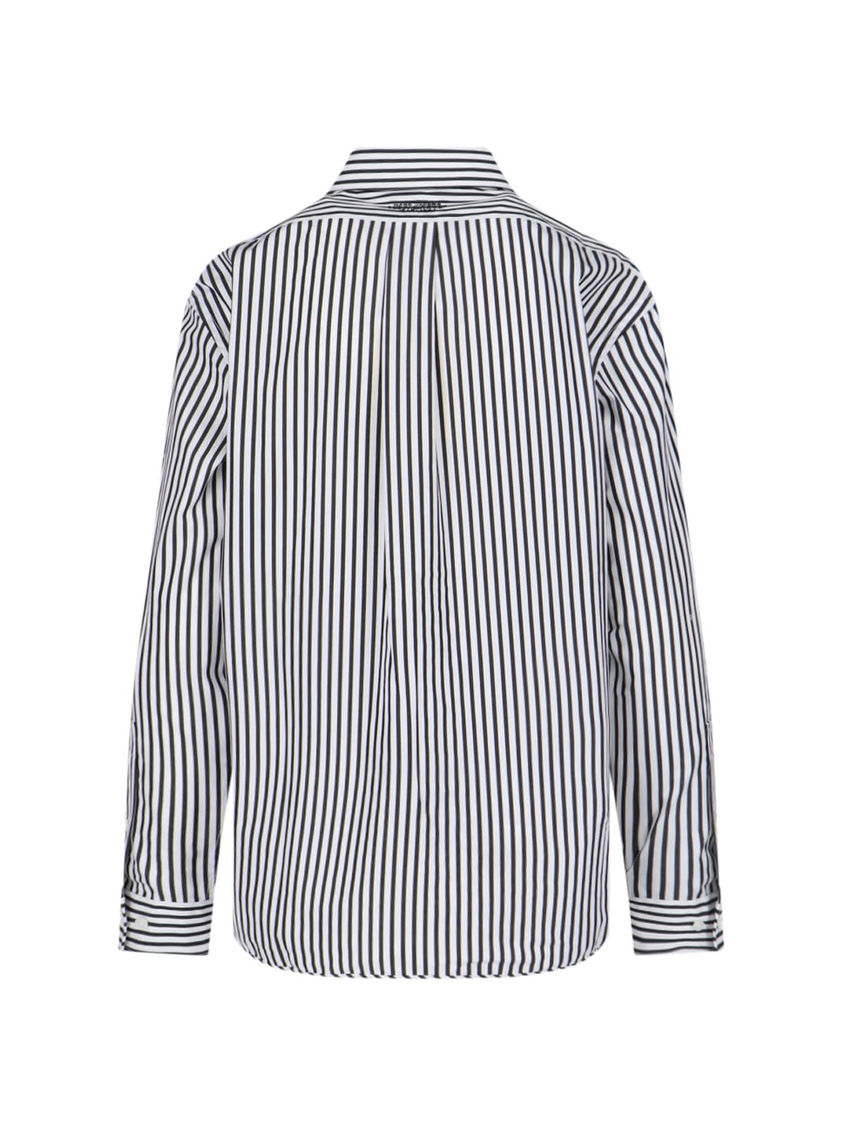 Shop Marc Jacobs Striped Shirt In Black