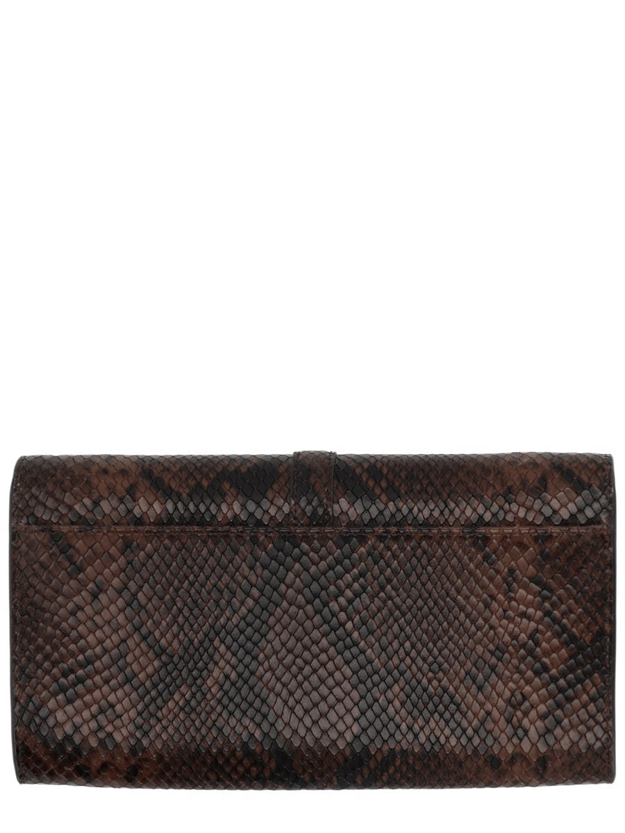 Stella Mccartney Flap Ryder Bag In Brown
