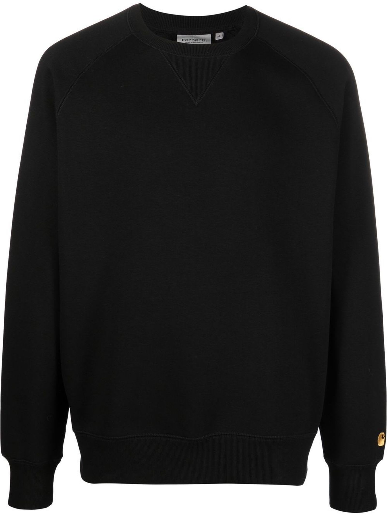 Carhartt Jet Black Cotton Sweatshirt