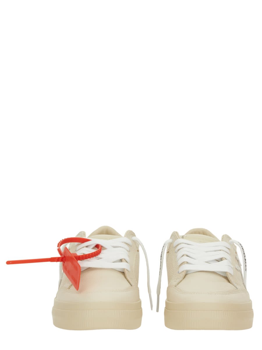 Off-white "low Vulcanized" Sneaker In Nude