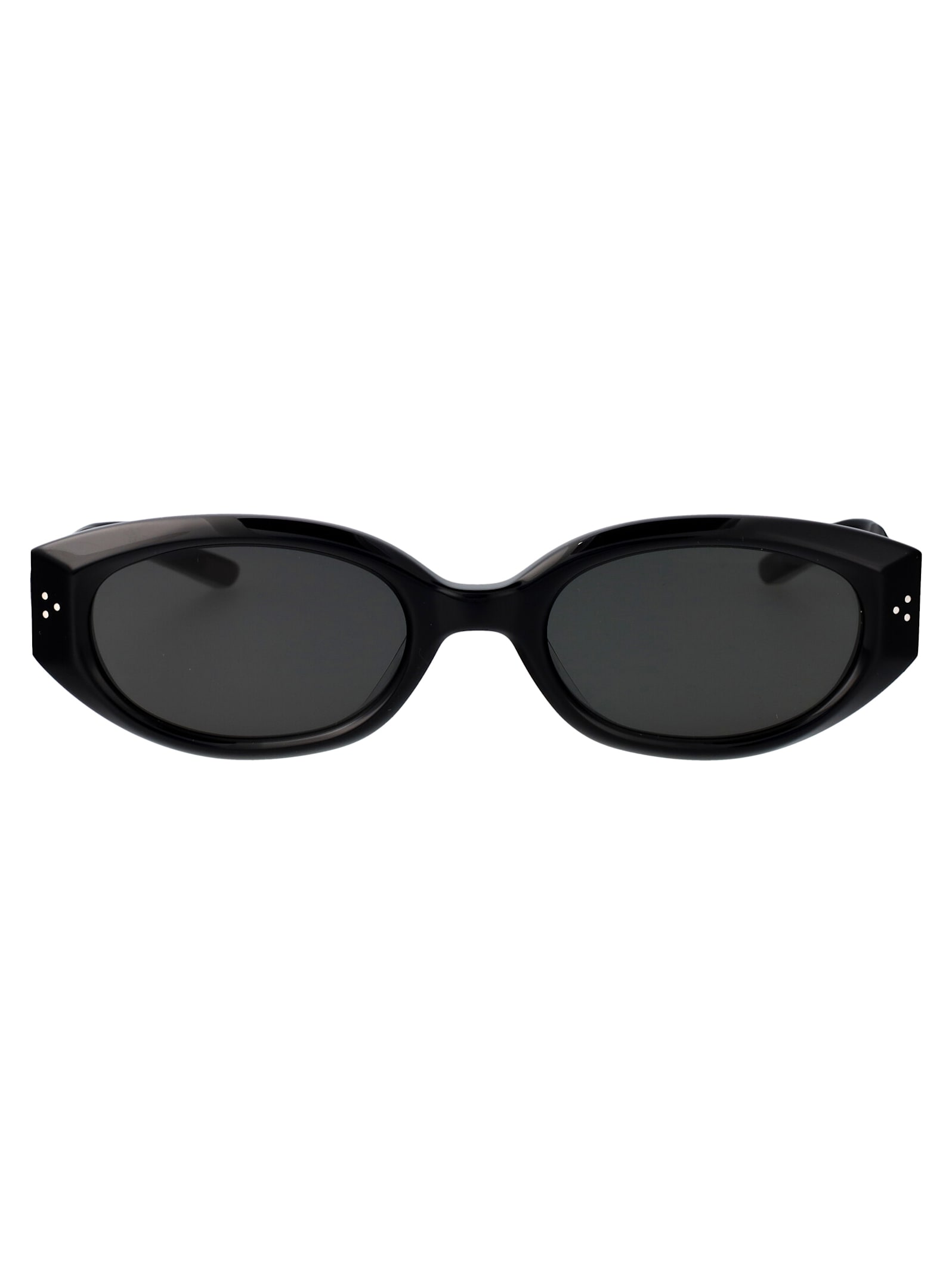 Shop Gentle Monster Void Sunglasses In 01 Black