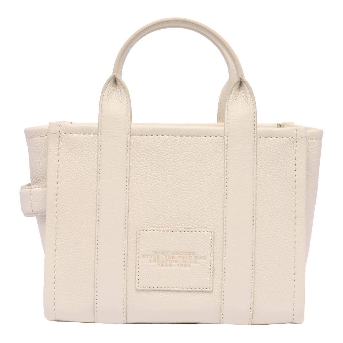 Shop Marc Jacobs The Mini Tote Bag In Bianco