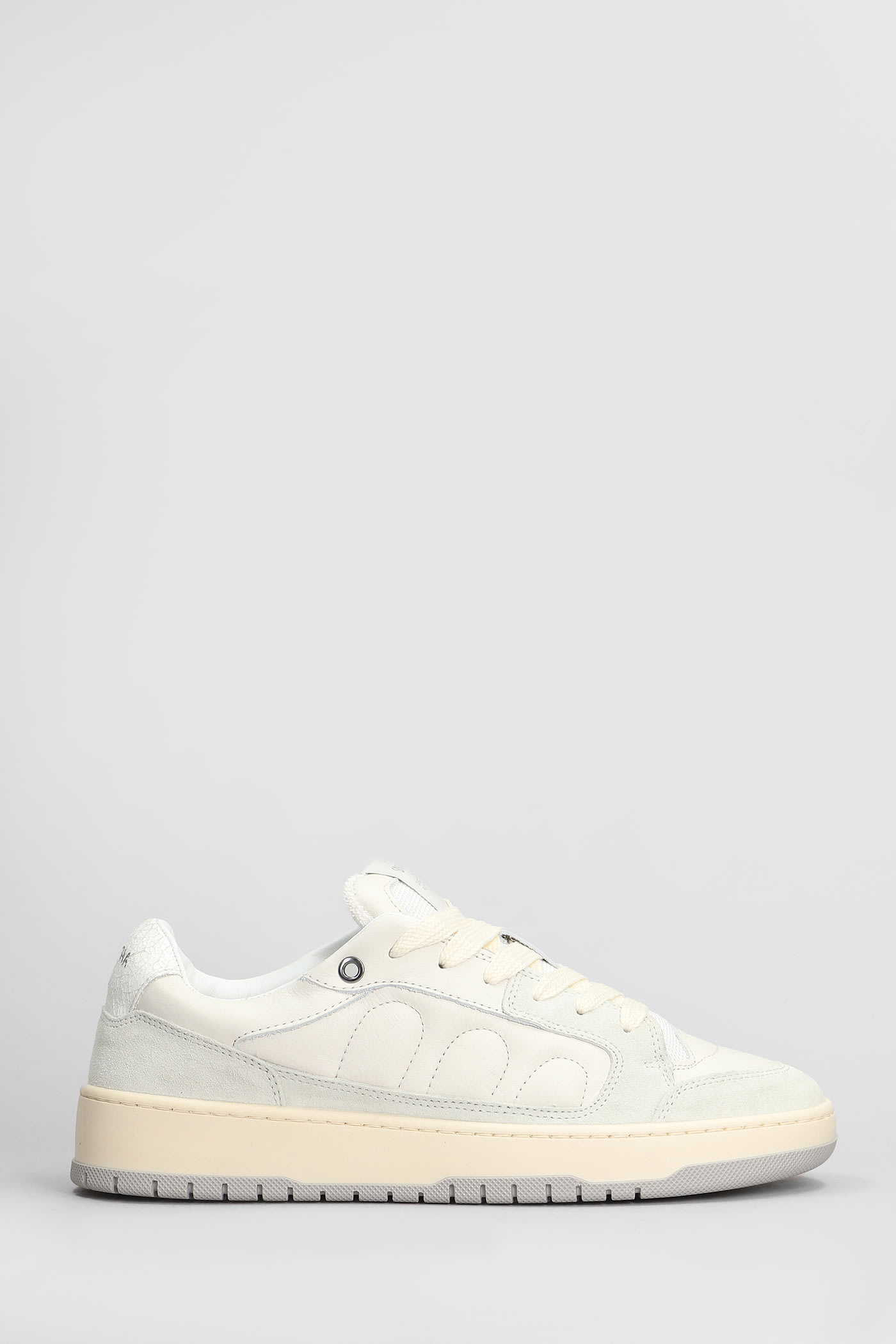 Shop Paura Santha 2 Sneakers In White Leather