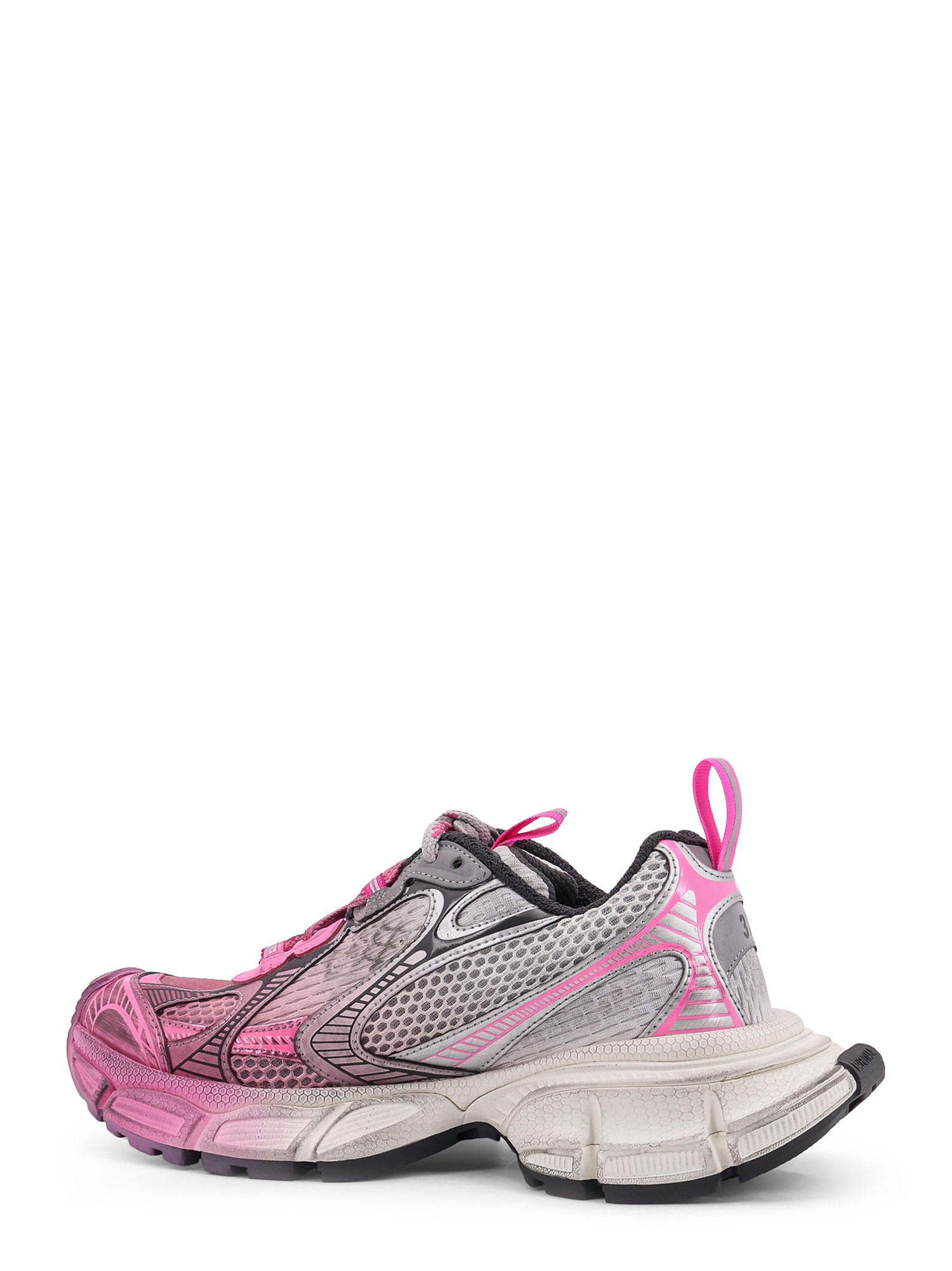 Balenciaga Women 3xl Low-top Mesh Sneakers In Pink
