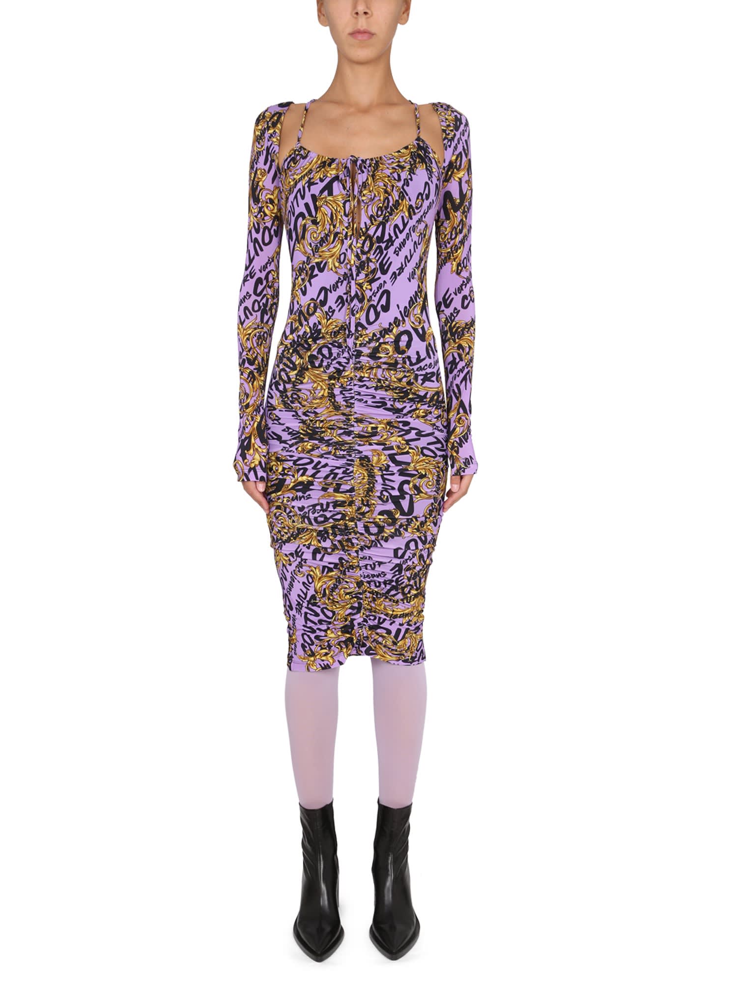 Versace Jeans Couture Dress With Print