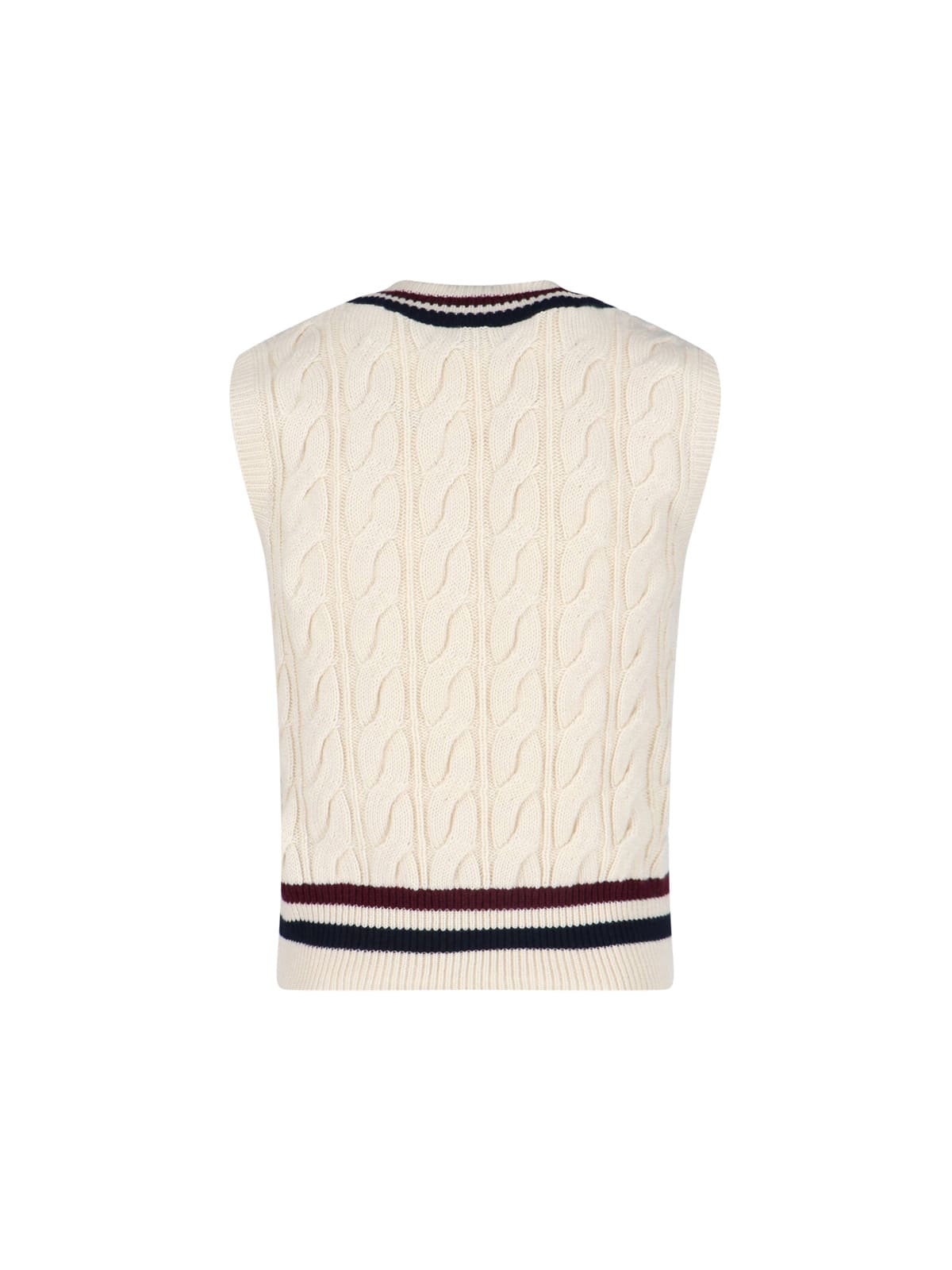 Celine Man Sweater Cream Size M Cashmere In White
