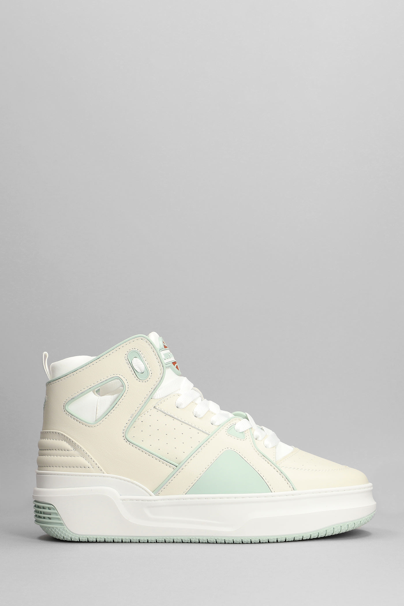 Just Don Basketball Jd1 Sneakers In Beige Leather