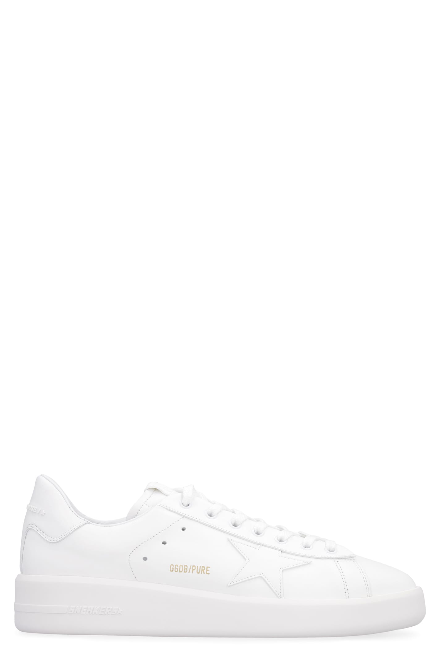 Golden Goose Pure Star Leather Low-top Sneakers
