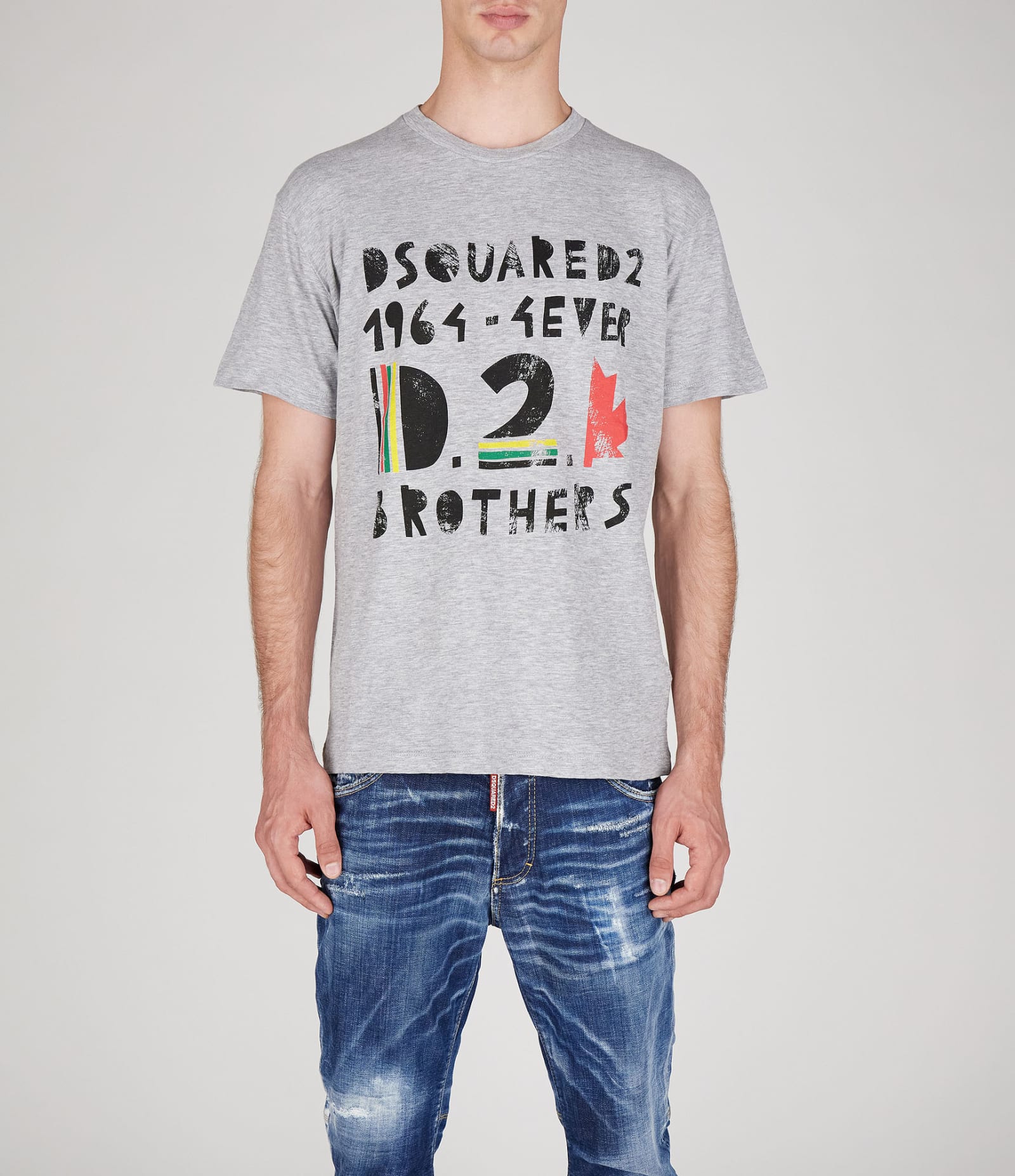 Dsquared2 T-shirts In Gray