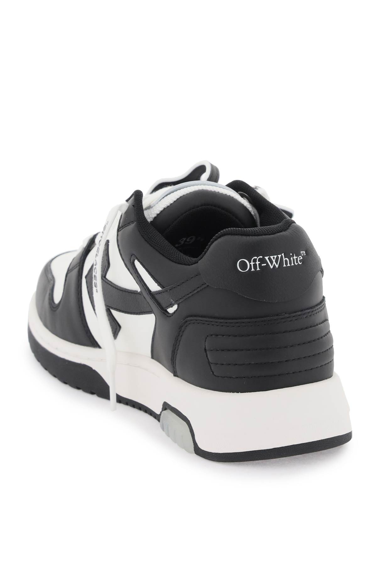 Off-white Off White Out Of Office Leather Sneakers In Multi