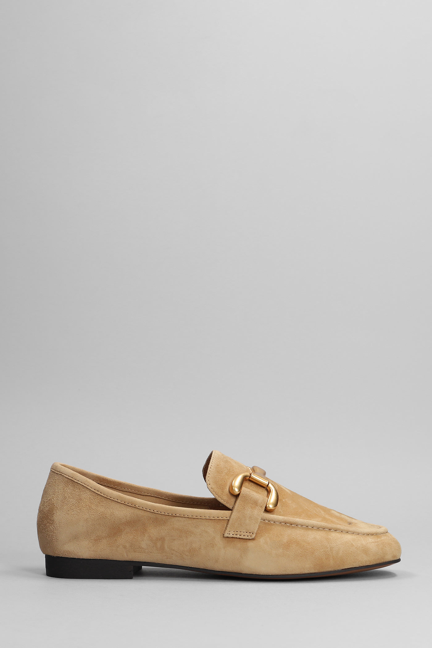 Bibi Lou Loafers In Camel Suede