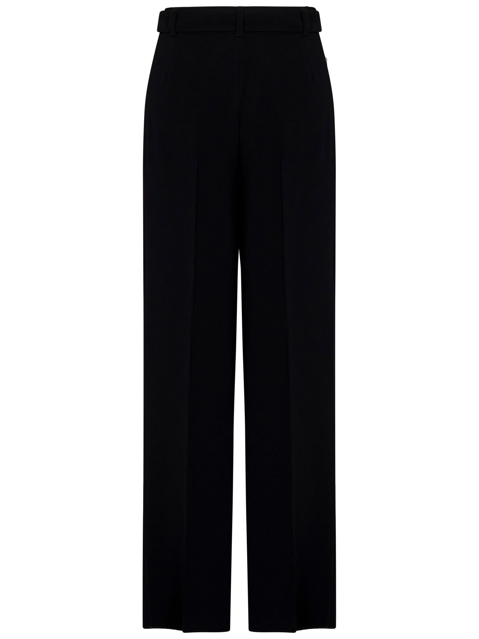 Shop Max Mara Maxmara Studio Latina Trousers In Black