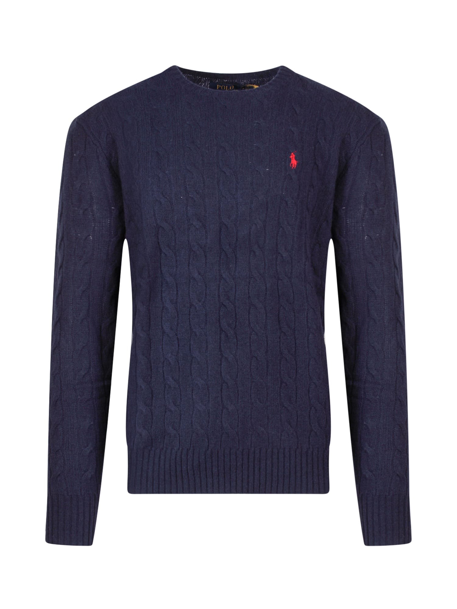 Shop Polo Ralph Lauren Sweater In Hunter Navy