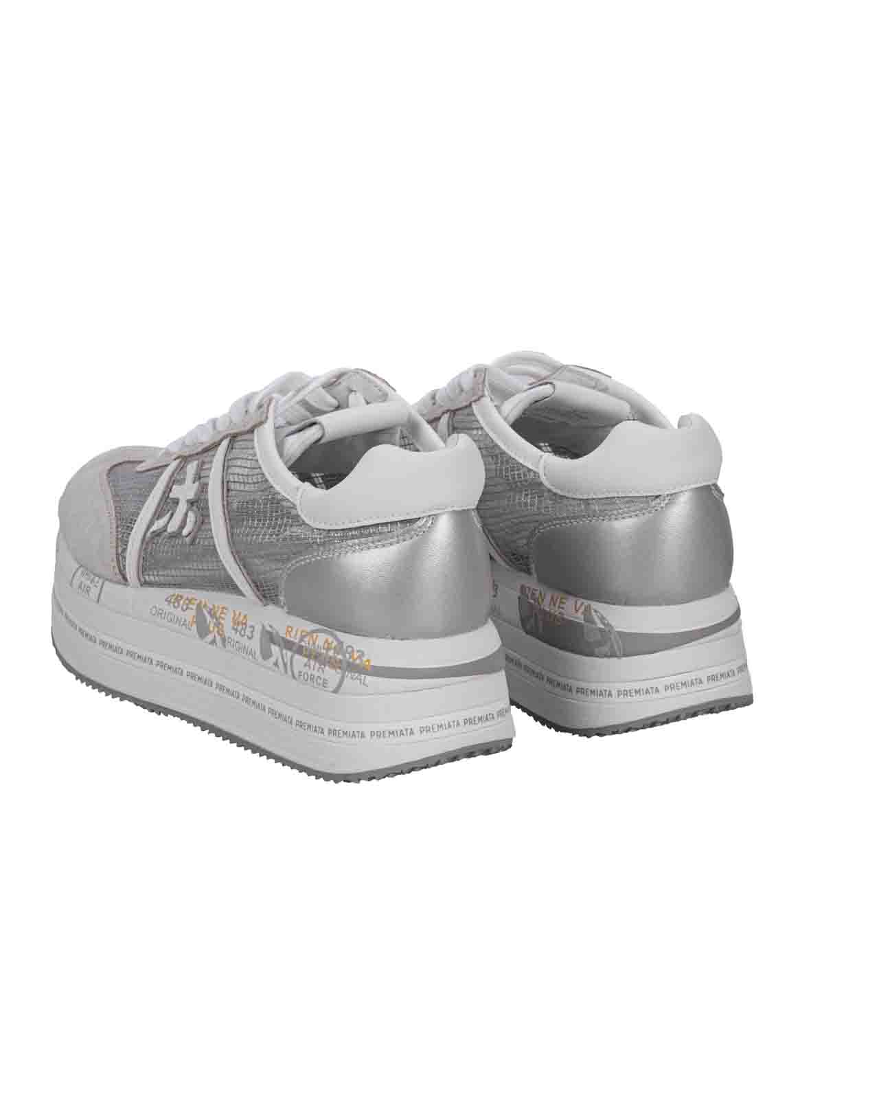 Shop Premiata Flat Shoes Grey
