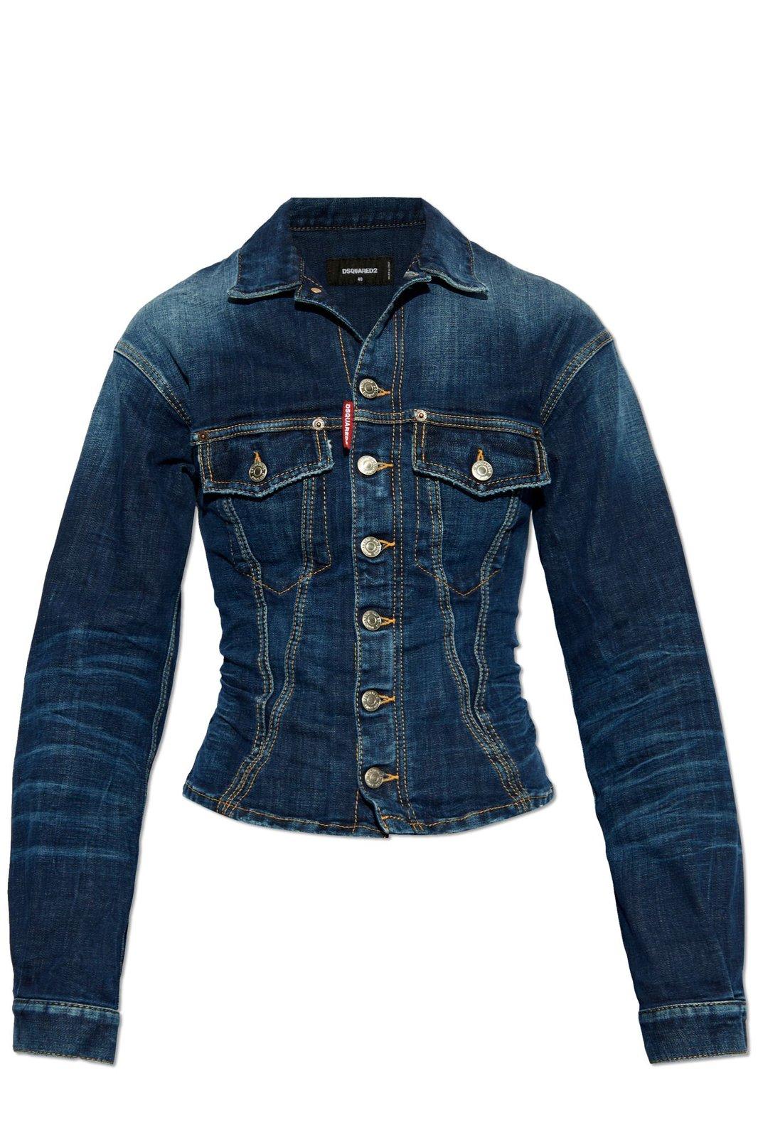 Buttoned Denim Jacket