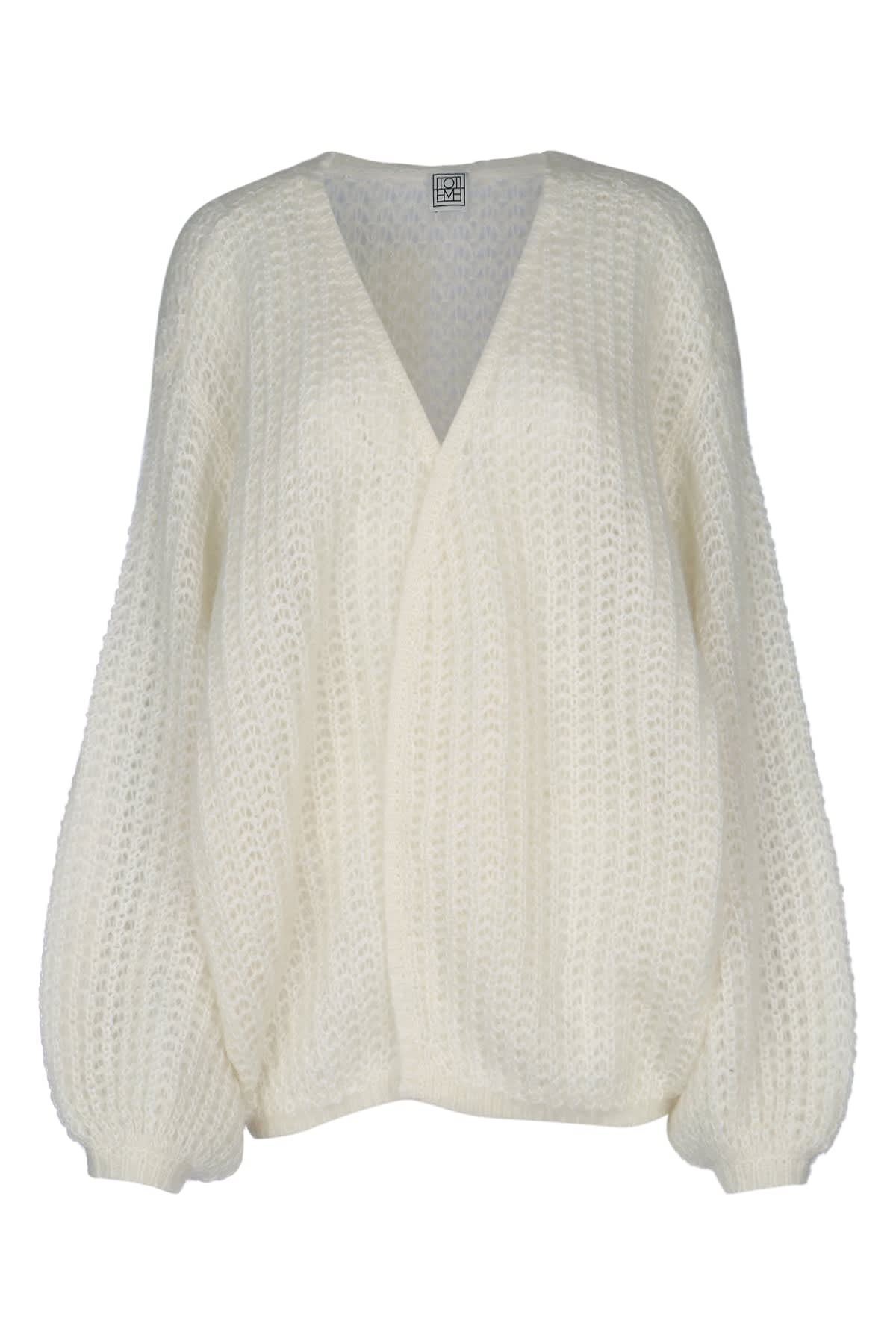 Totême Puffed Cardigan In Multi