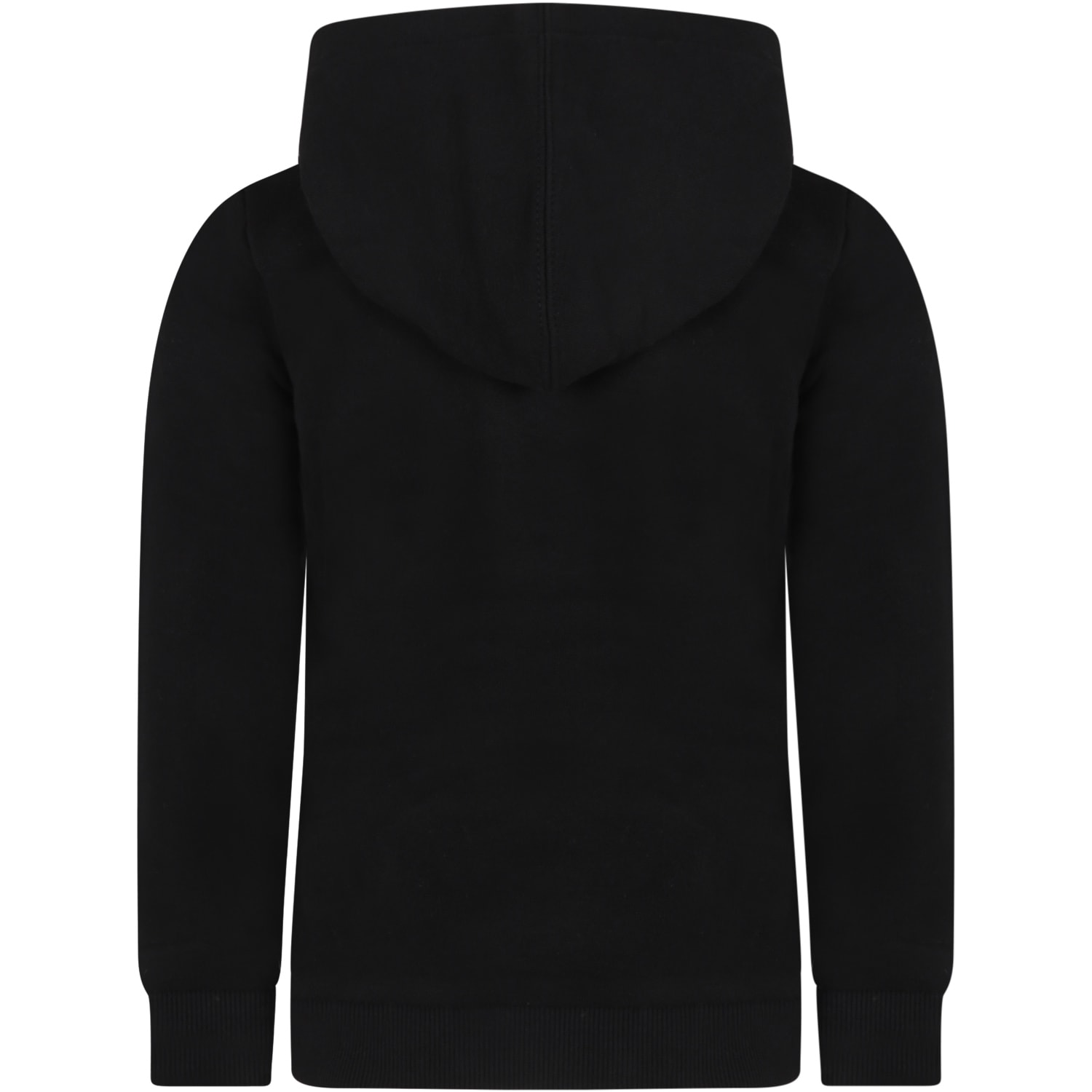 Shop Levi's Black Sweatshirt For Kids With Logo