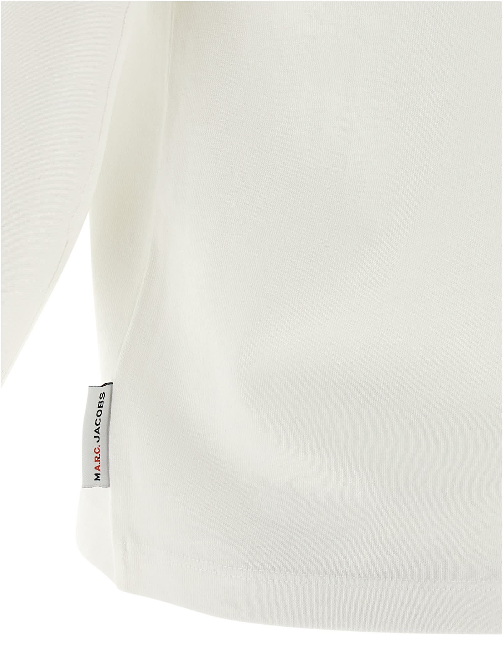 Apc A.p.c. X Marc Jacobs Short-sleeved Crewneck T-shirt In White