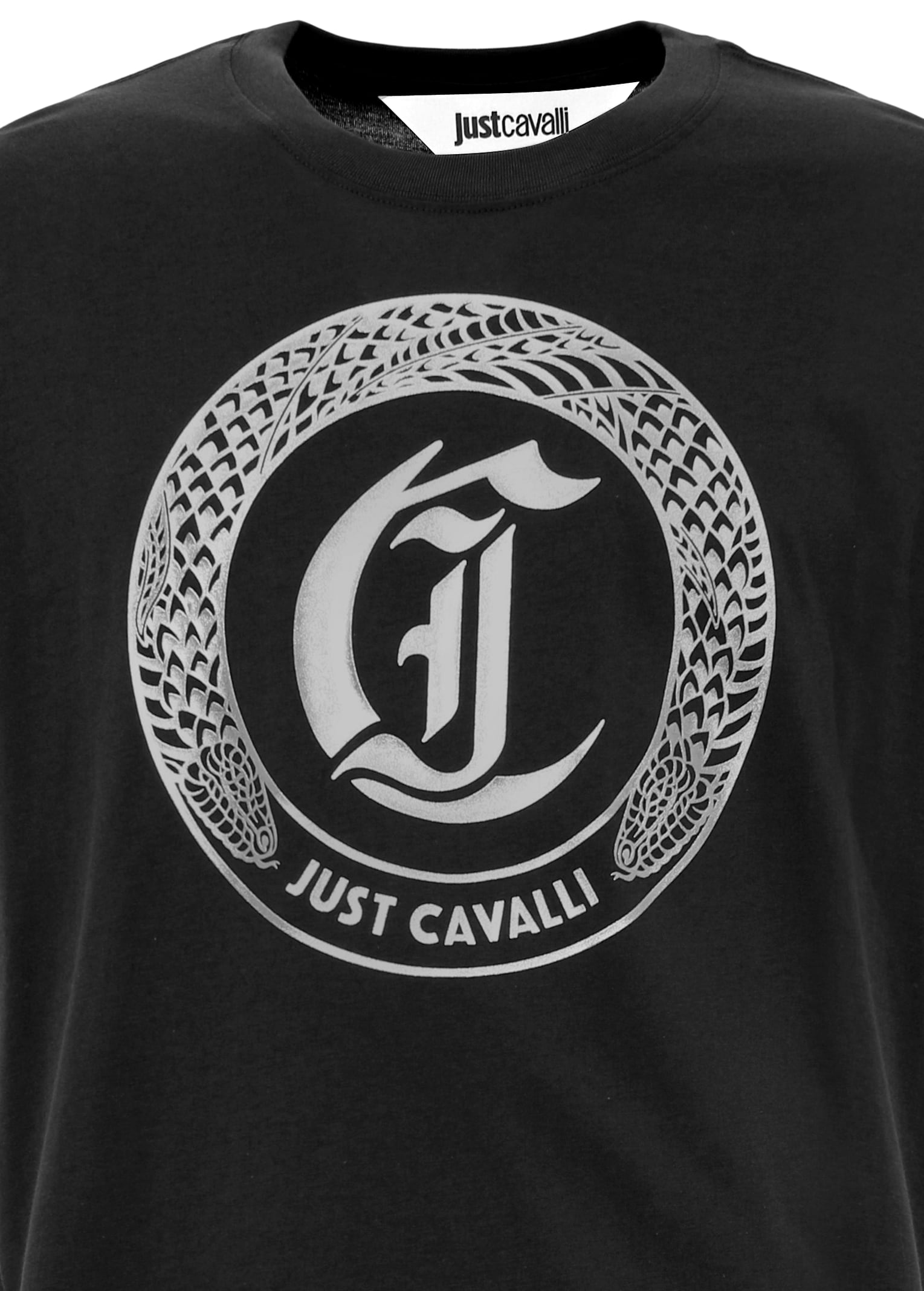 Roberto Cavalli Just Cavalli T-shirt In Black