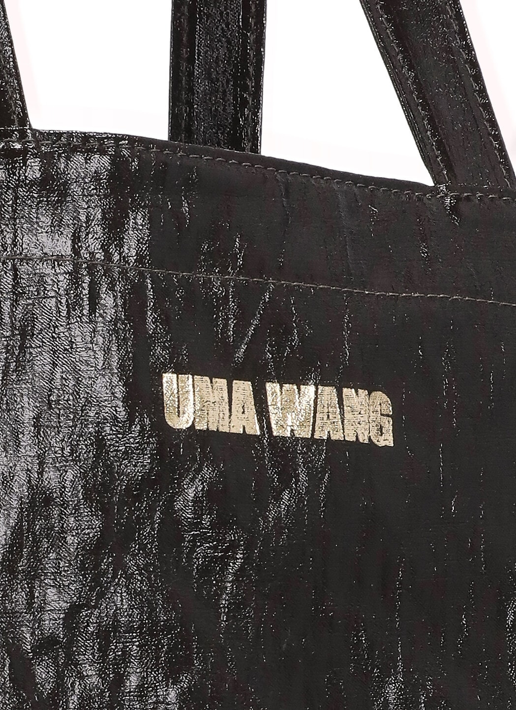 Uma Wang Small Canv Shoppinh Bag In Brown