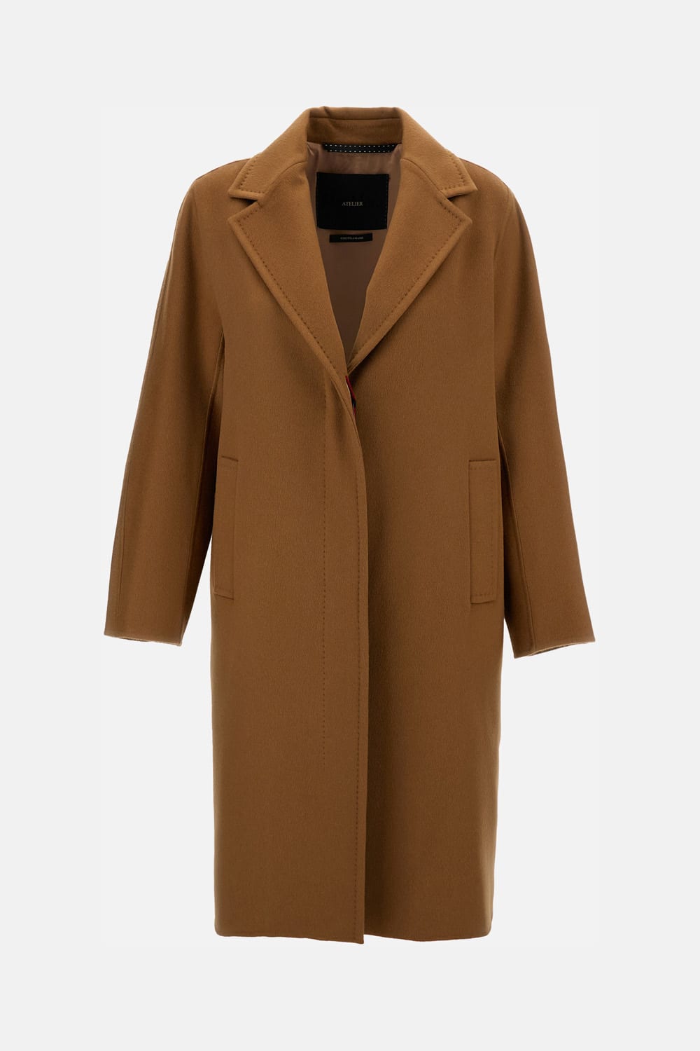 Max Mara Ardenne Coat From The Atelier Line In Brown