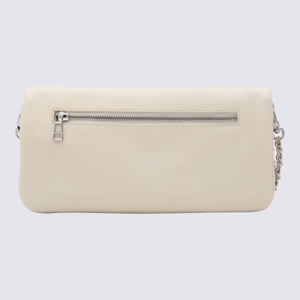 Zadig & Voltaire White Leather Rock Nano Shoulder Bag