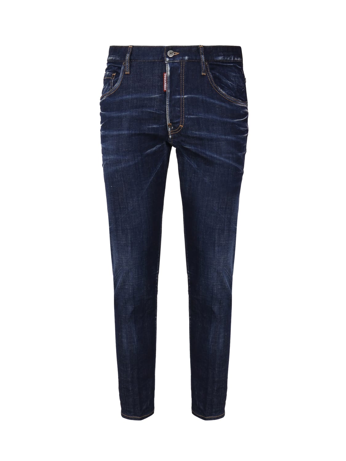 DSQUARED2 SKATER COTTON DENIM JEANS