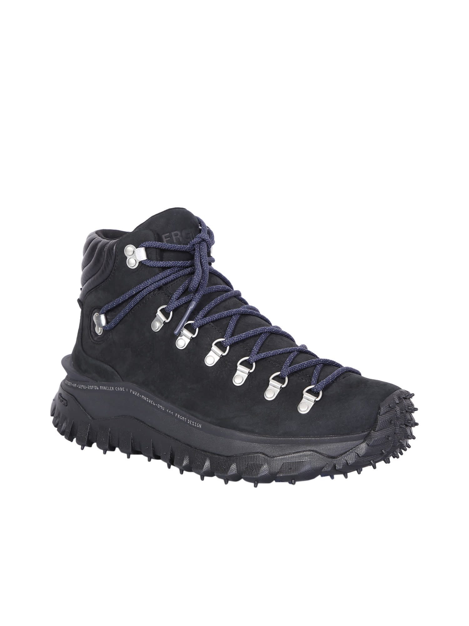 Shop Moncler Genius Trailgrip High Goretex Ankle Boots In Black