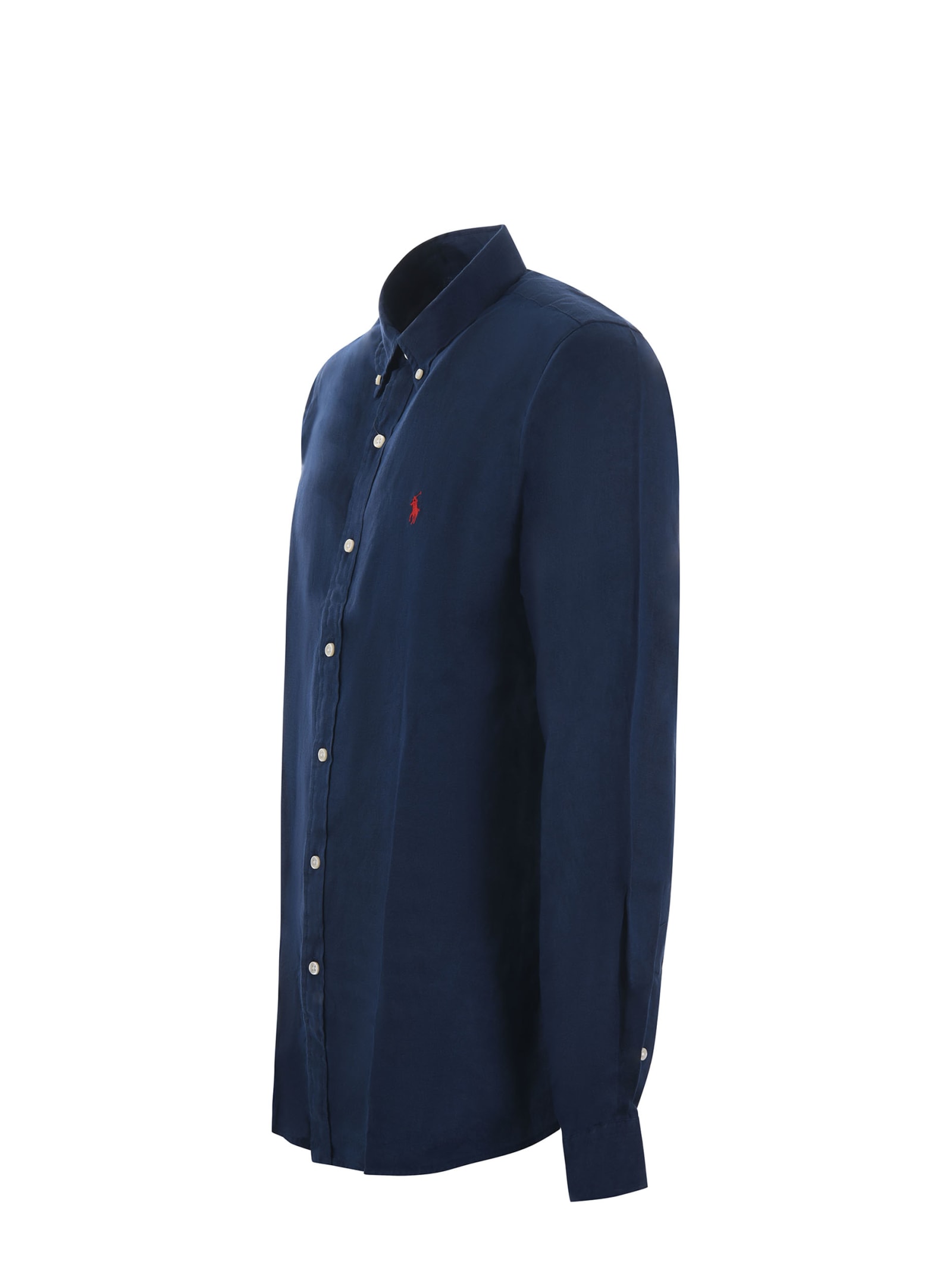 Shop Polo Ralph Lauren Shirt In Blu Scuro