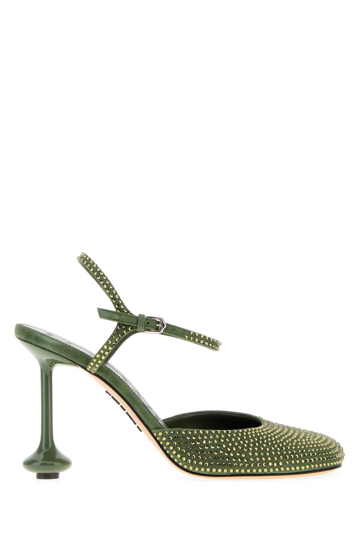 Embellishment Suede Toy Pumps