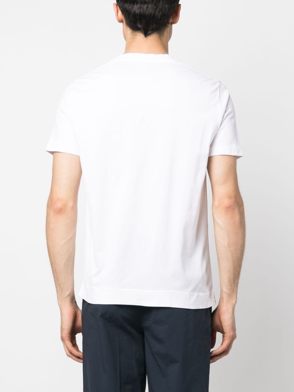 Finamore 1925 Finamore Cotton T-shirt In White