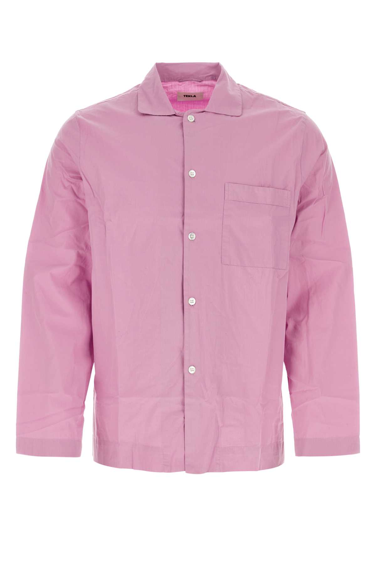 Lilac Cotton Pyjama Shirt