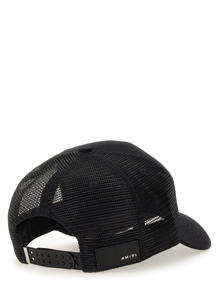 Amiri Cappello Da Baseball Con Logo In Black