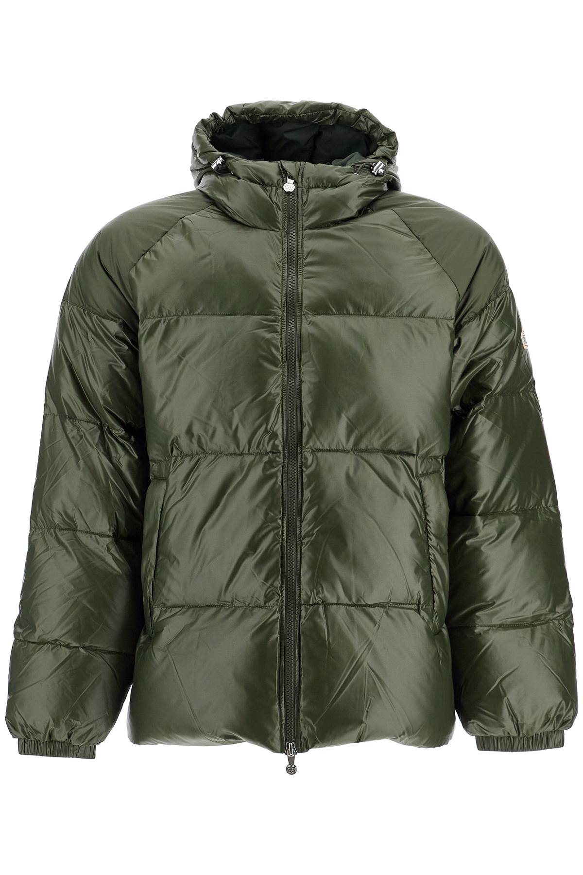 Shop Pyrenex Sten 3 Shiny Down Jacket In Deep Khaki (khaki)