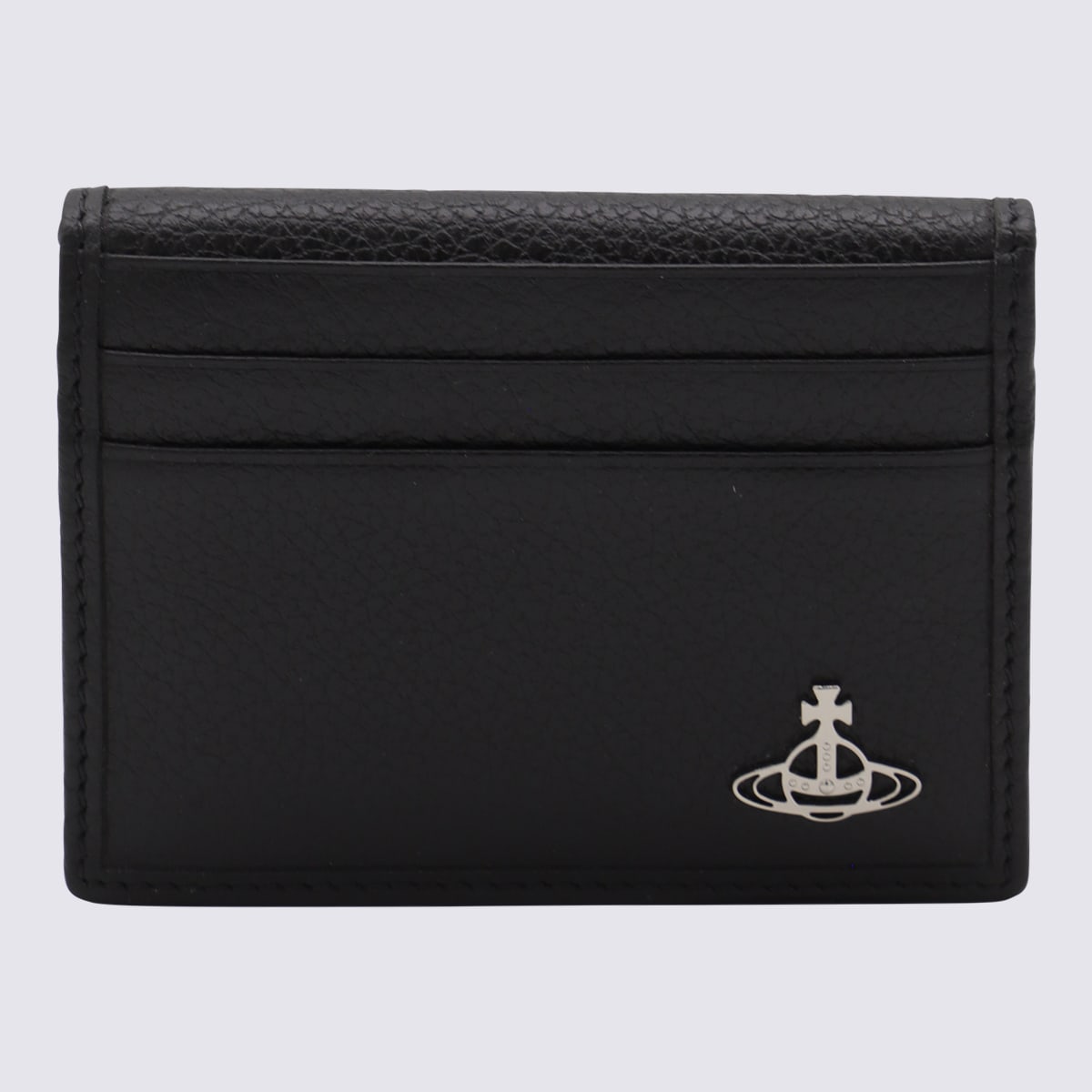 Vivienne Westwood Black Card Holder In Black
