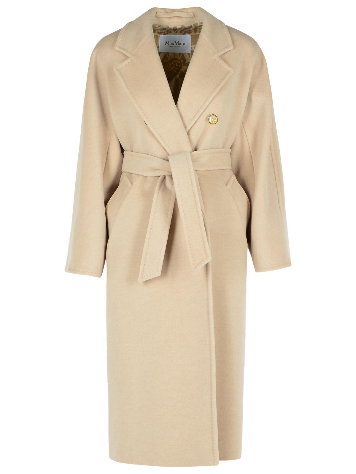 ticino Beige Virgin Wool Blend Coat