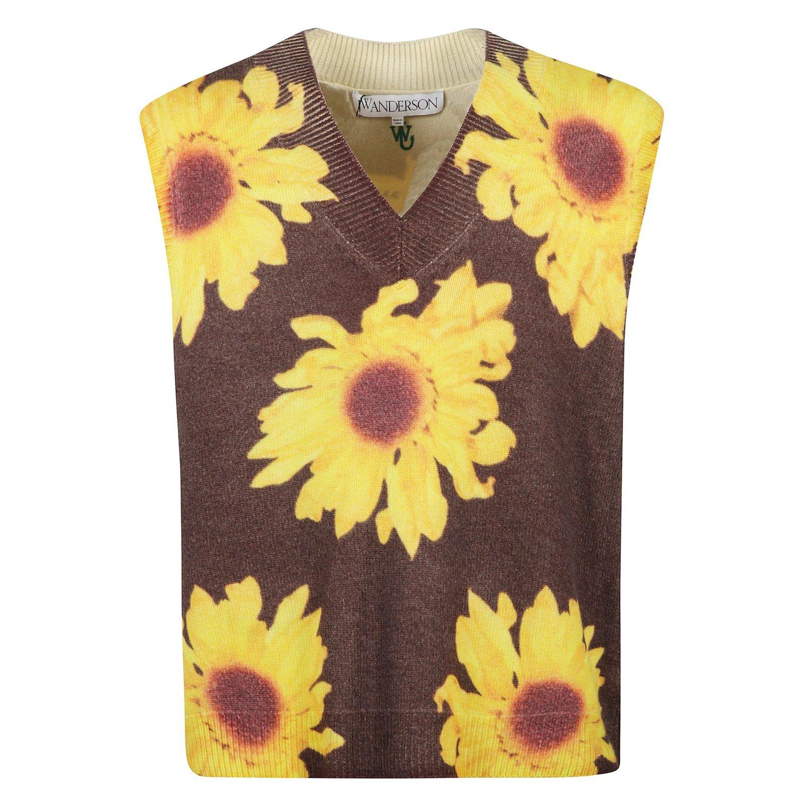 J.W. Anderson J. W. Anderson Knitted Printed Vest