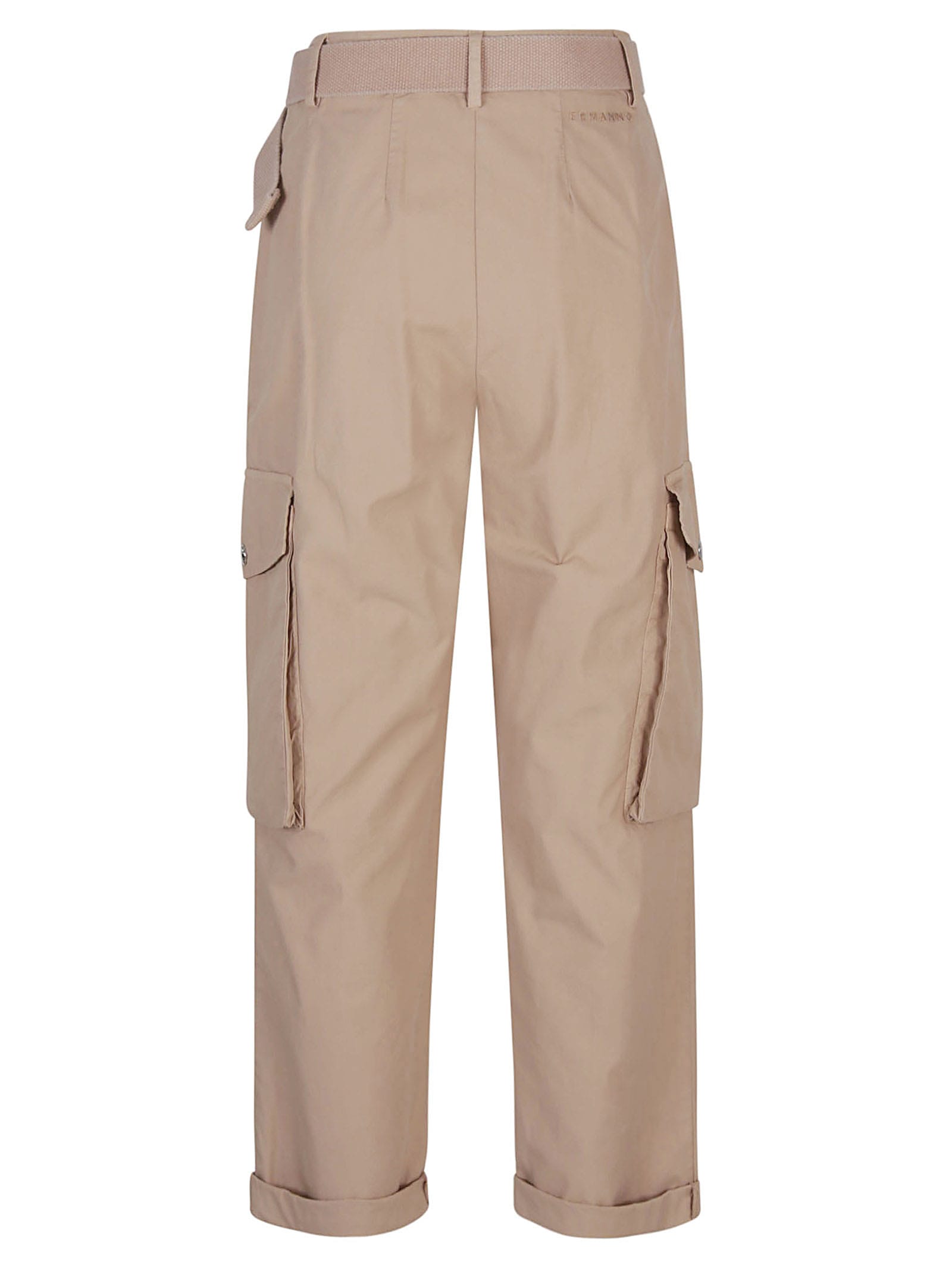 Shop Ermanno Firenze Ermanno Trousers Sand