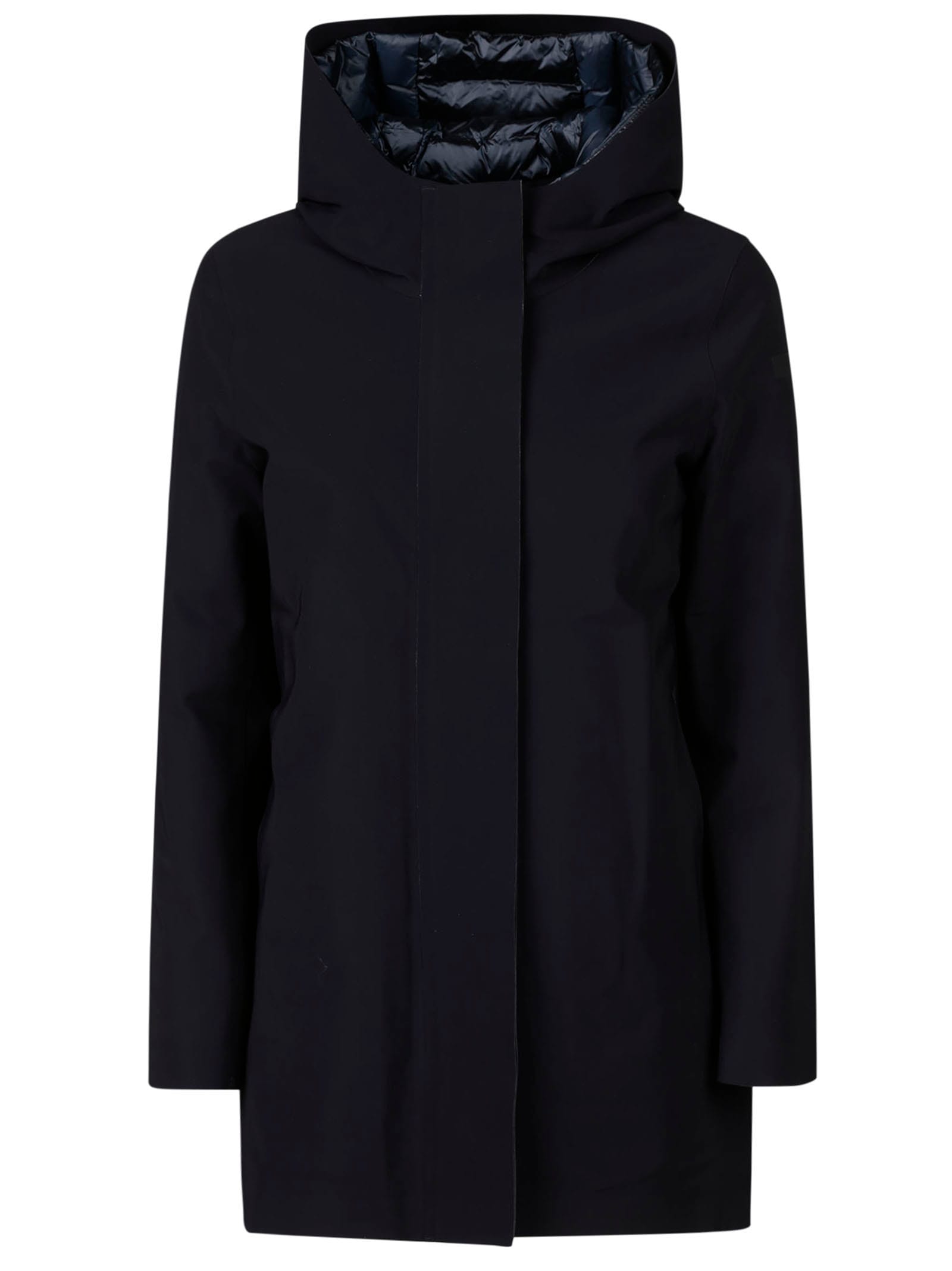 Shop Rrd - Roberto Ricci Design Down Under Floating Parka Wom Jkt In Black