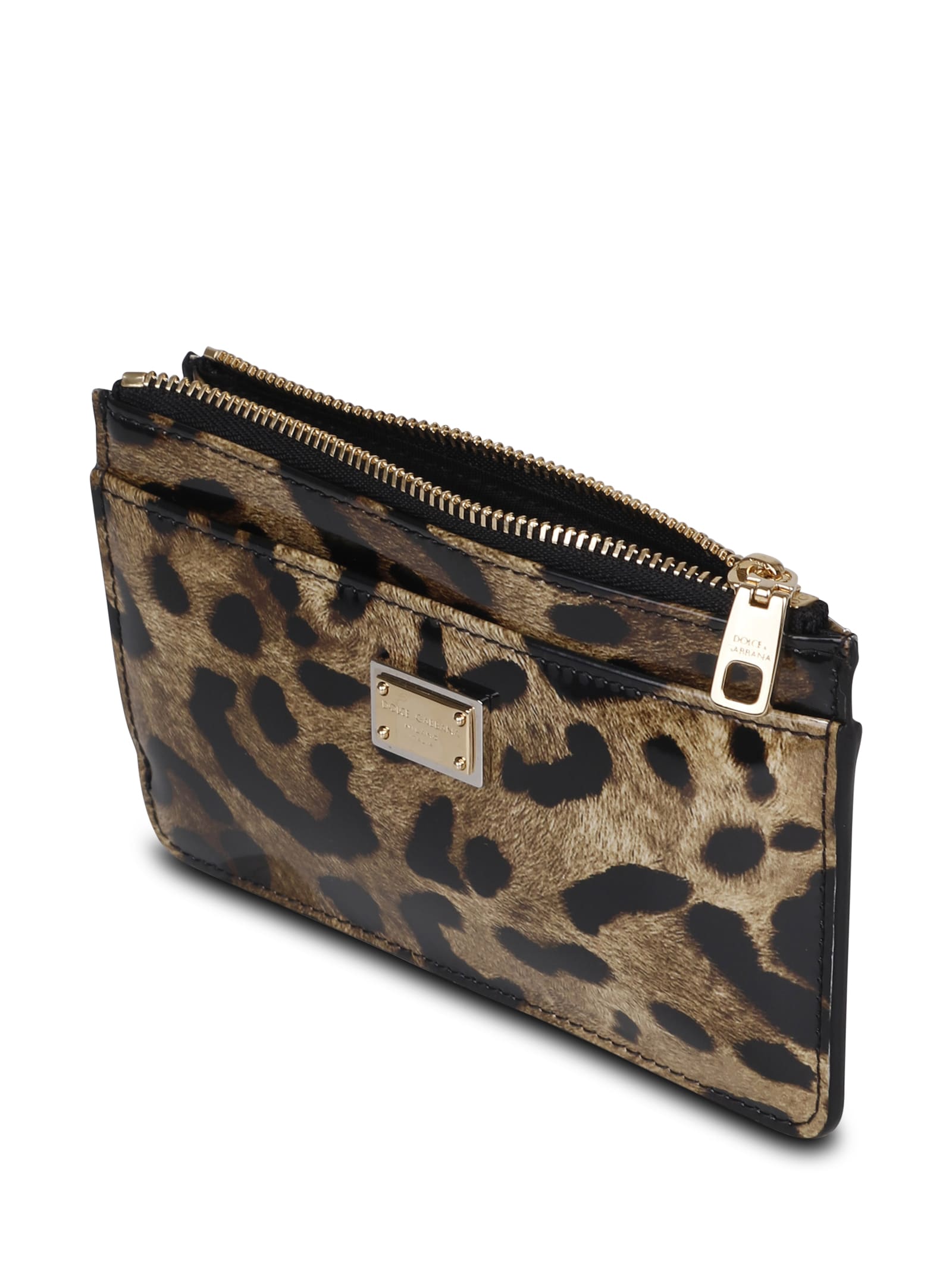 Shop Dolce & Gabbana All-over Leopard-print Wallet