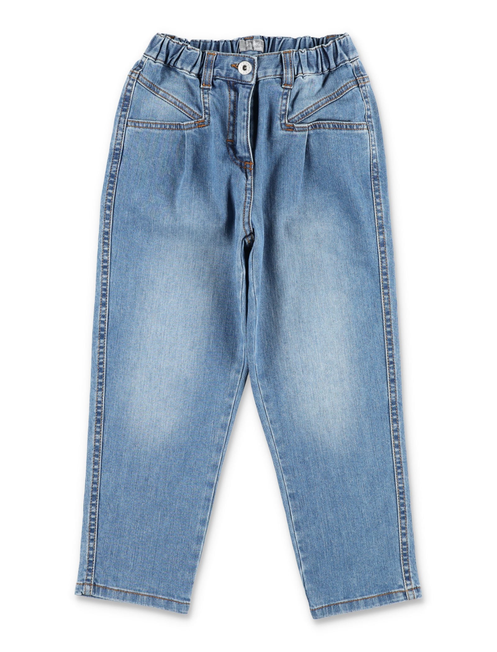 Shop Il Gufo Jeans In Denim