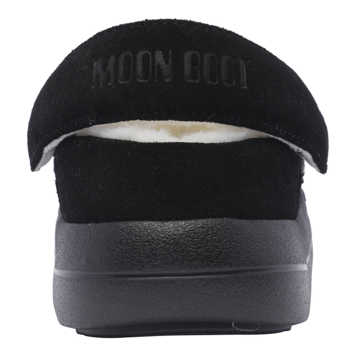 Moon Boot Mb Park Clog Felt Black Melange In Black