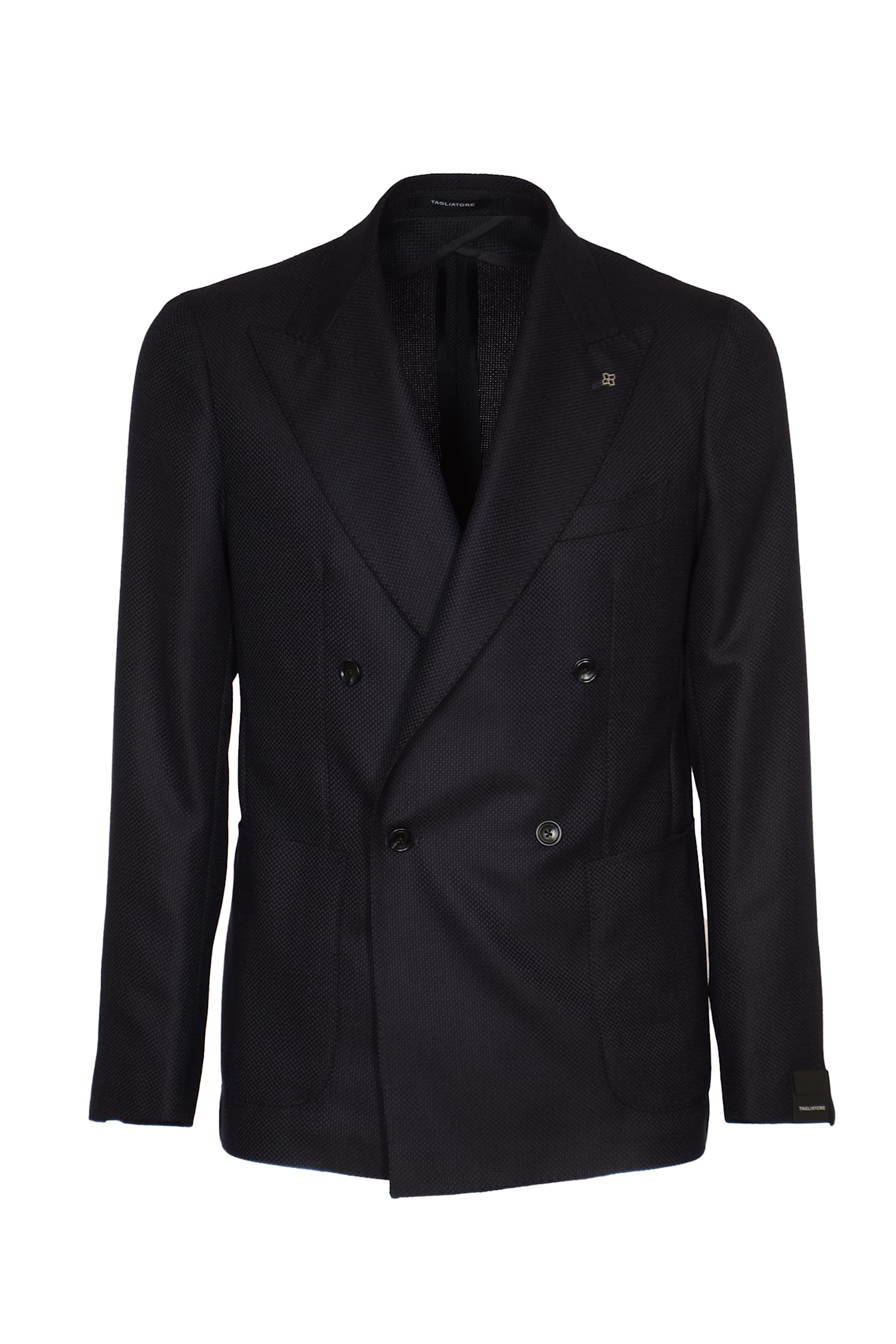 Shop Tagliatore Double-breasted Classic Blazer