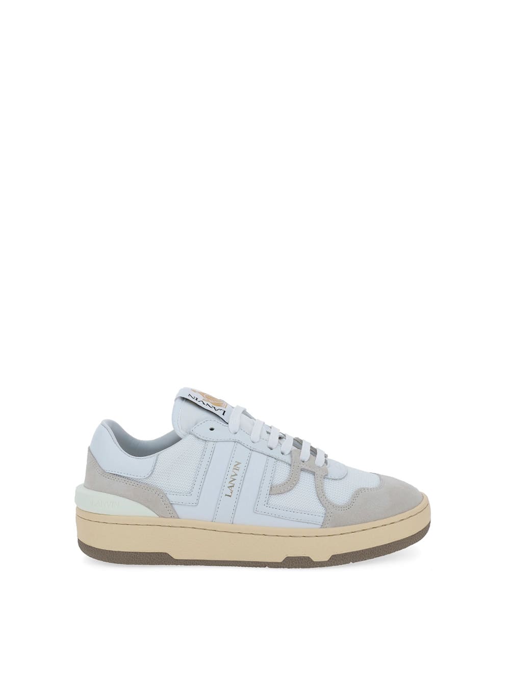 Shop Lanvin Sneakers In White