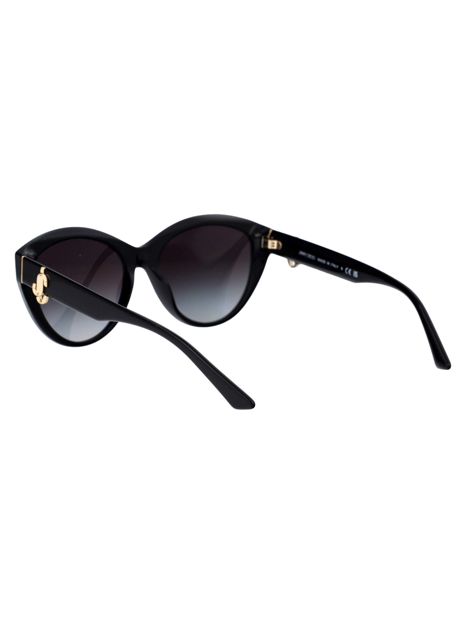 Shop Jimmy Choo 0jc5007 Sunglasses In 50008g Black