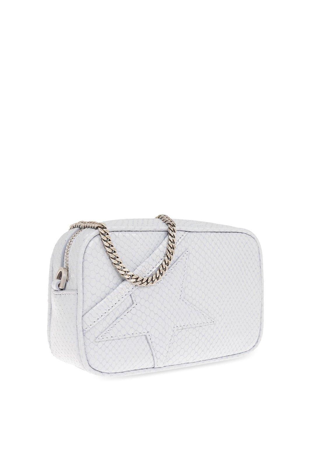 Shop Golden Goose Star Mini Shoulder Bag In Grey