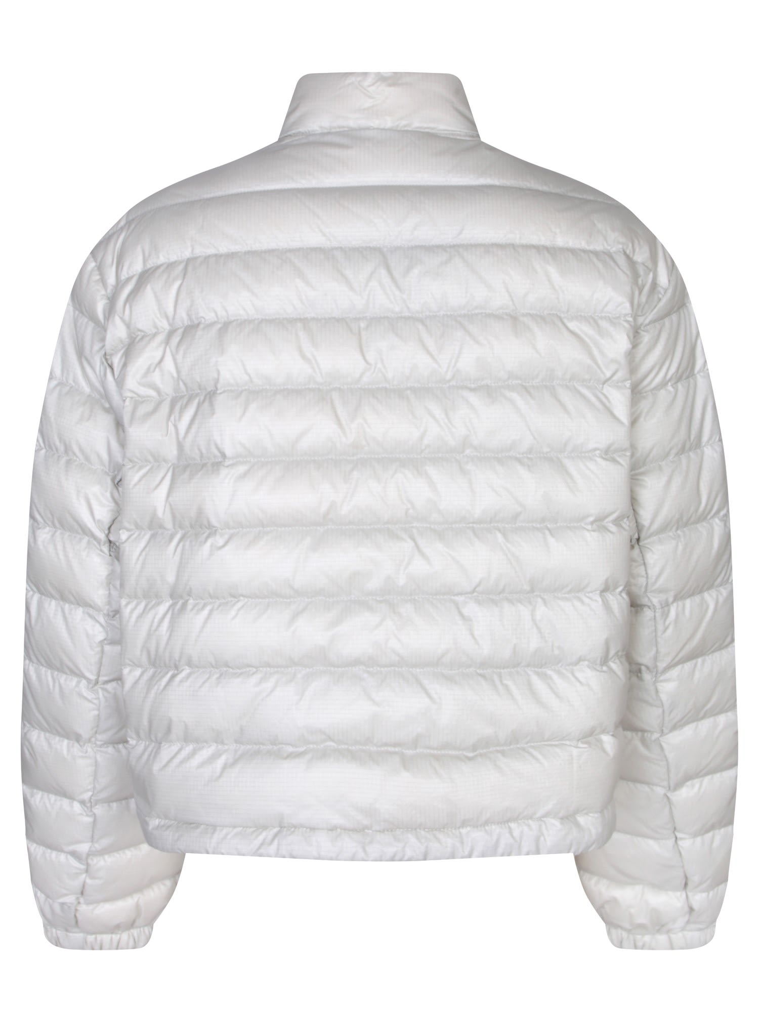 Shop Moncler Morelans Light Grey Jacket