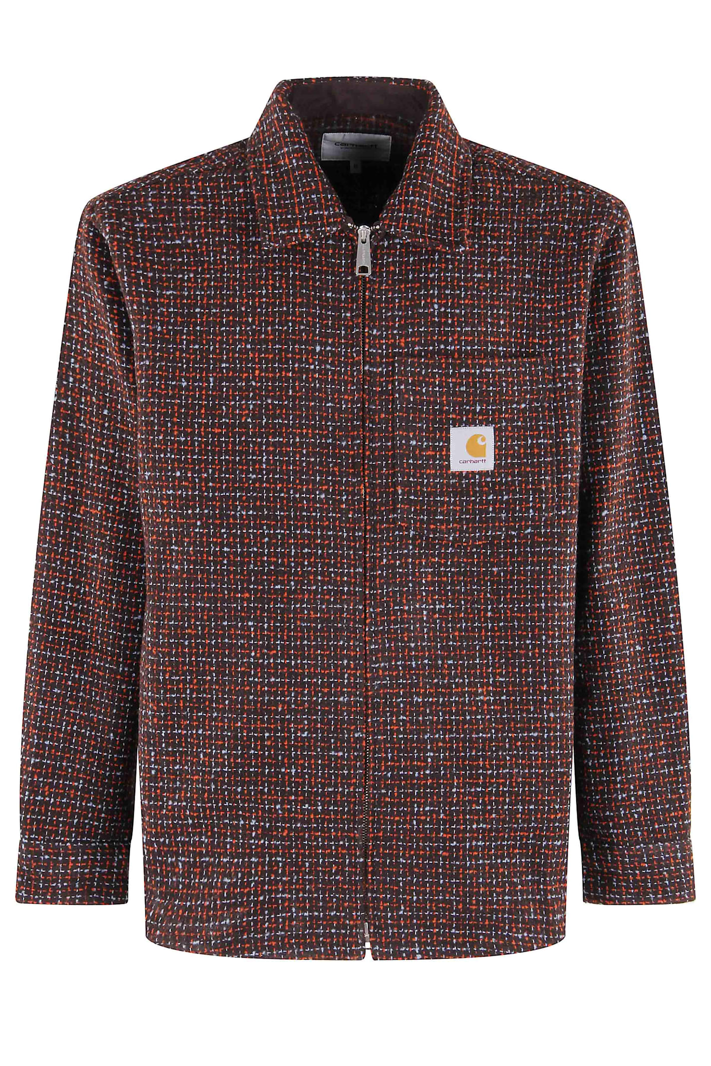 Carhartt Bellamy Shirt Jac In Brown