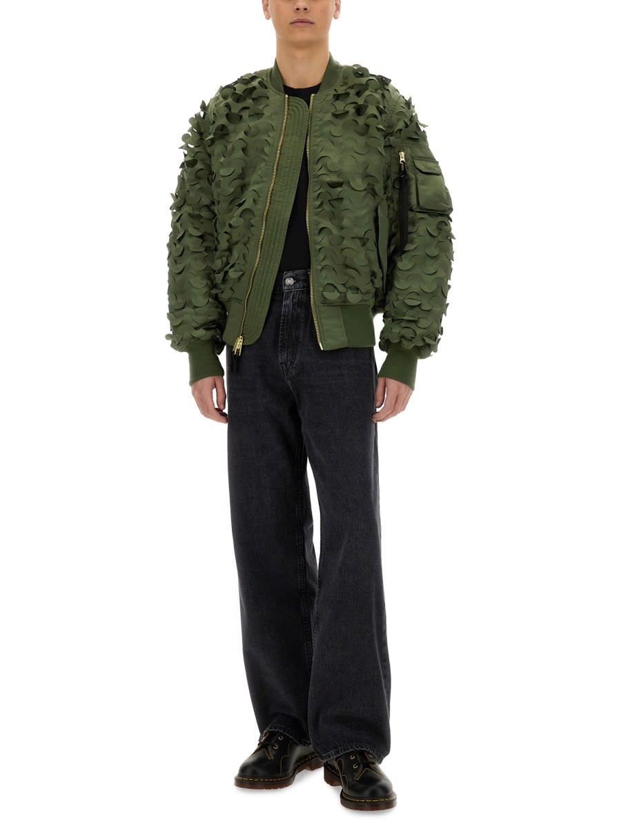 Shop Alpha Industries Flight Jacket Ma-1 Ulcans In Green