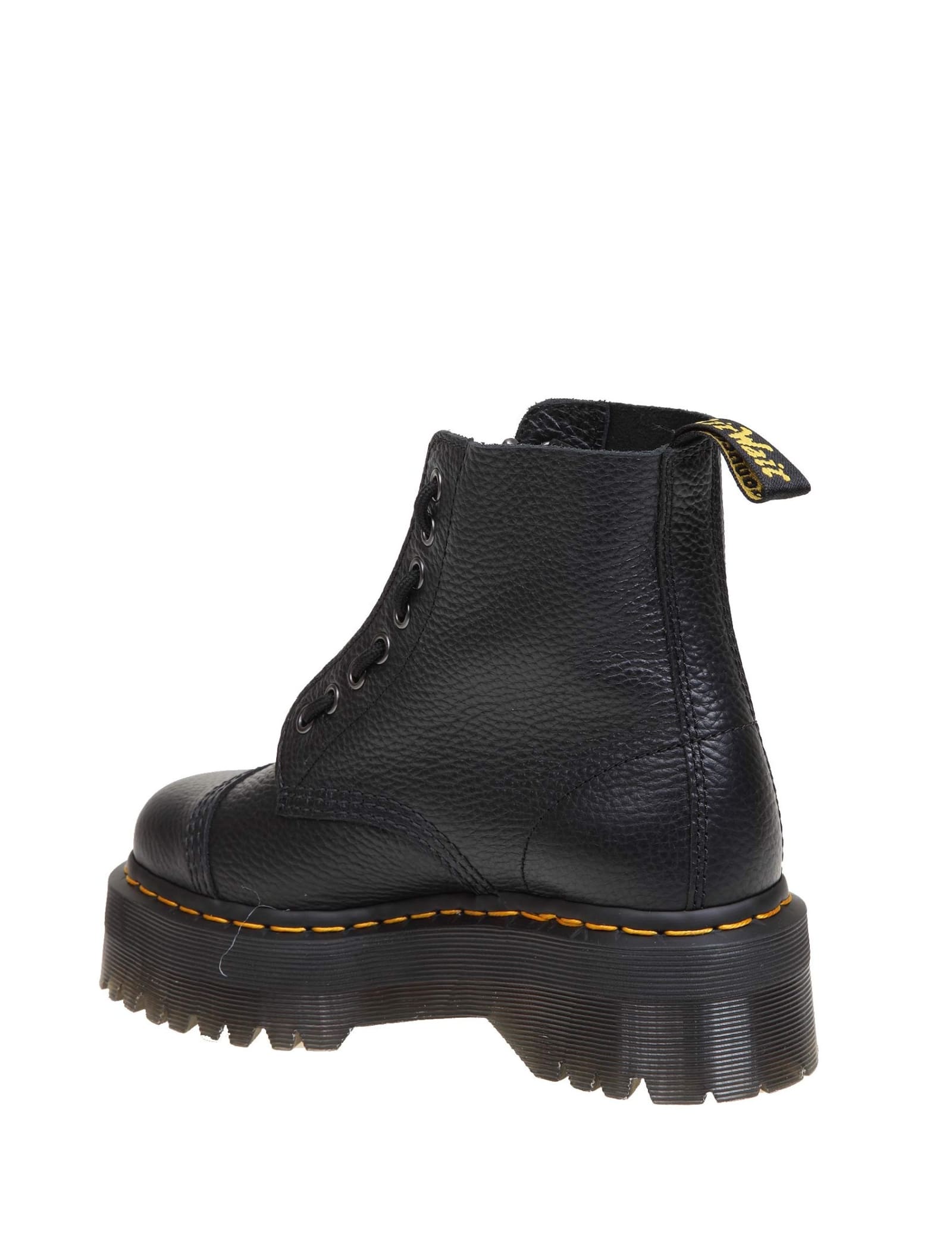 Shop Dr. Martens' Dr.martens Sinclair Boots In Black Leather